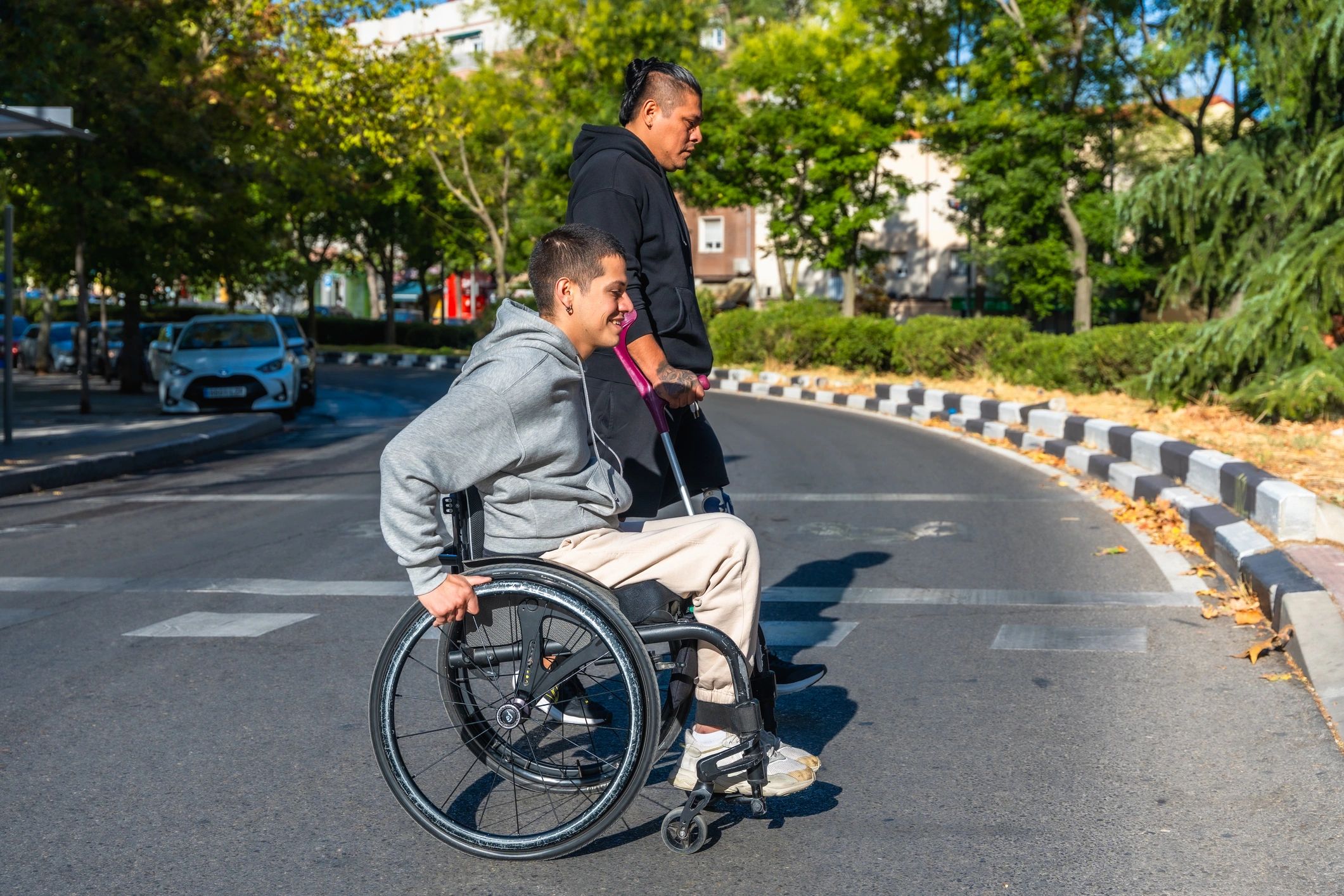 Personas en proceso de movilidad y rehabilitación