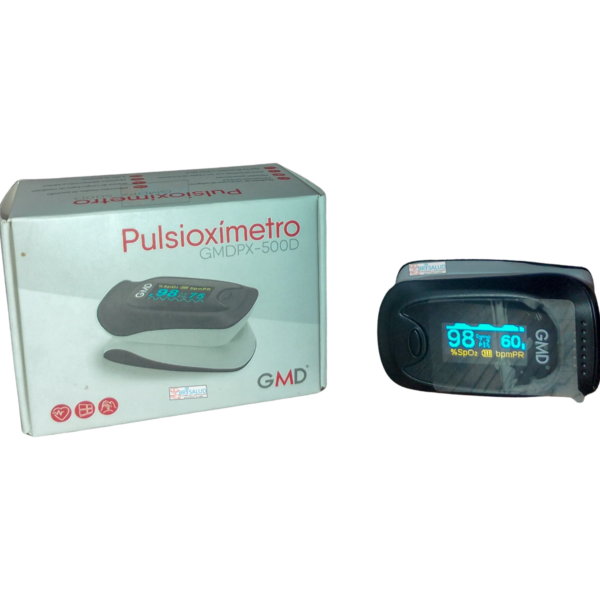 PULSIOXÍMETRO CON CURVA GMD  PULSAX 500 PRO