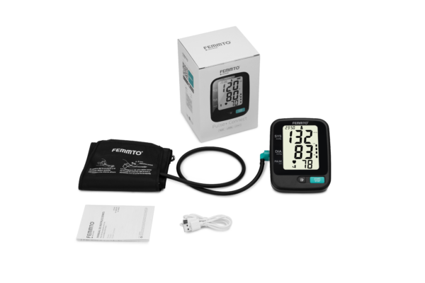 Tensiómetro Digital con Bluetooth y Batería Recargable