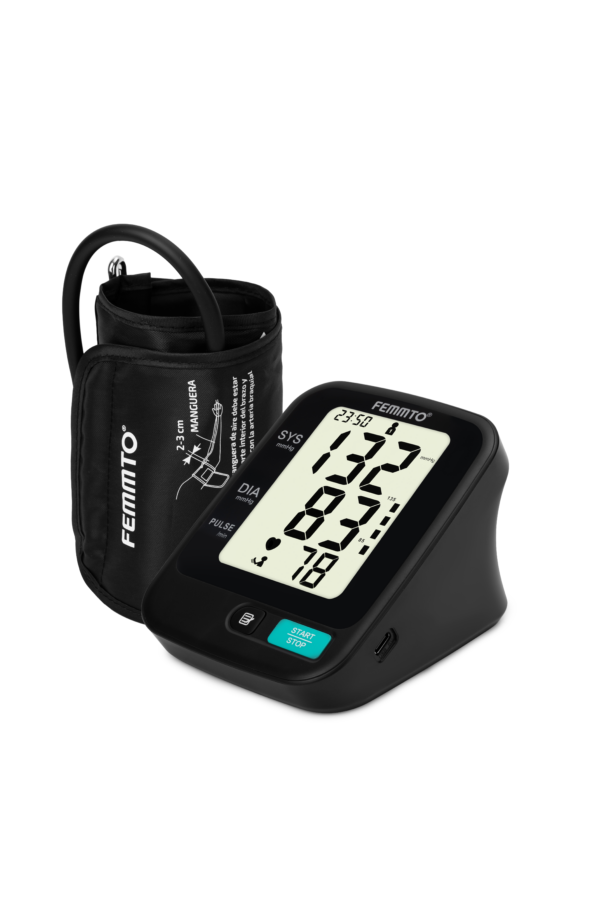 Tensiómetro Digital con Bluetooth y Batería Recargable