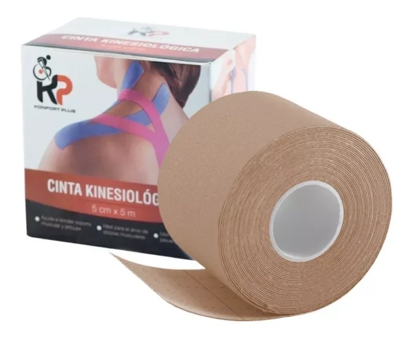 CINTA KINESIOLÓGICA 5 CM X 5 M