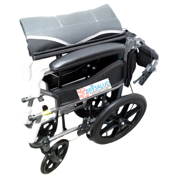 Silla De Ruedas De Transporte Plegable