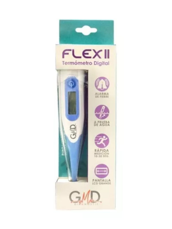 Termómetro Digital Punta Flexible Flex II