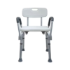 Silla Para Ducha con espaldar y Brazos