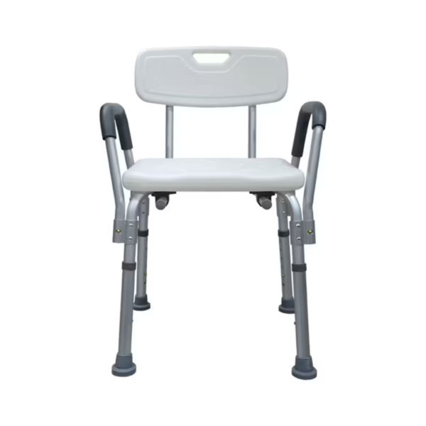 Silla Para Ducha con espaldar y Brazos