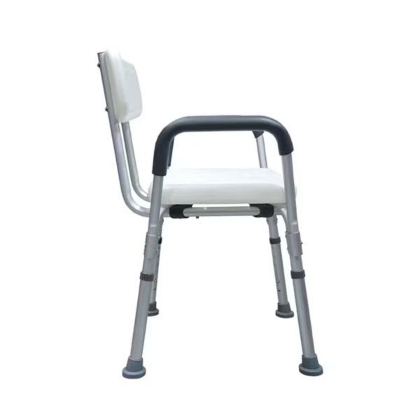 Silla Para Ducha con espaldar y Brazos
